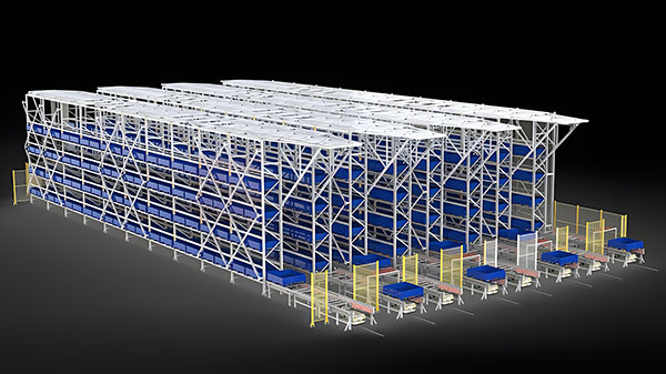 穿梭车立体仓库应用场景