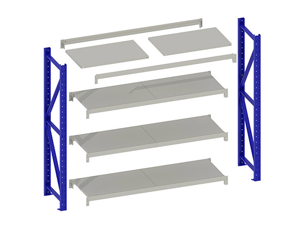 层板式货架的结构特点