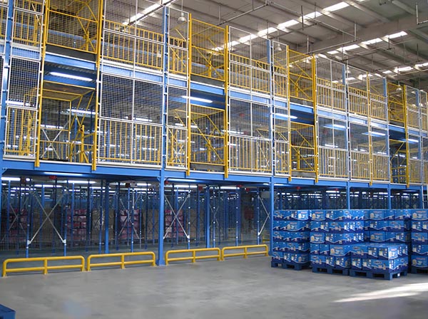 仓库阁楼式货架一般定做几层